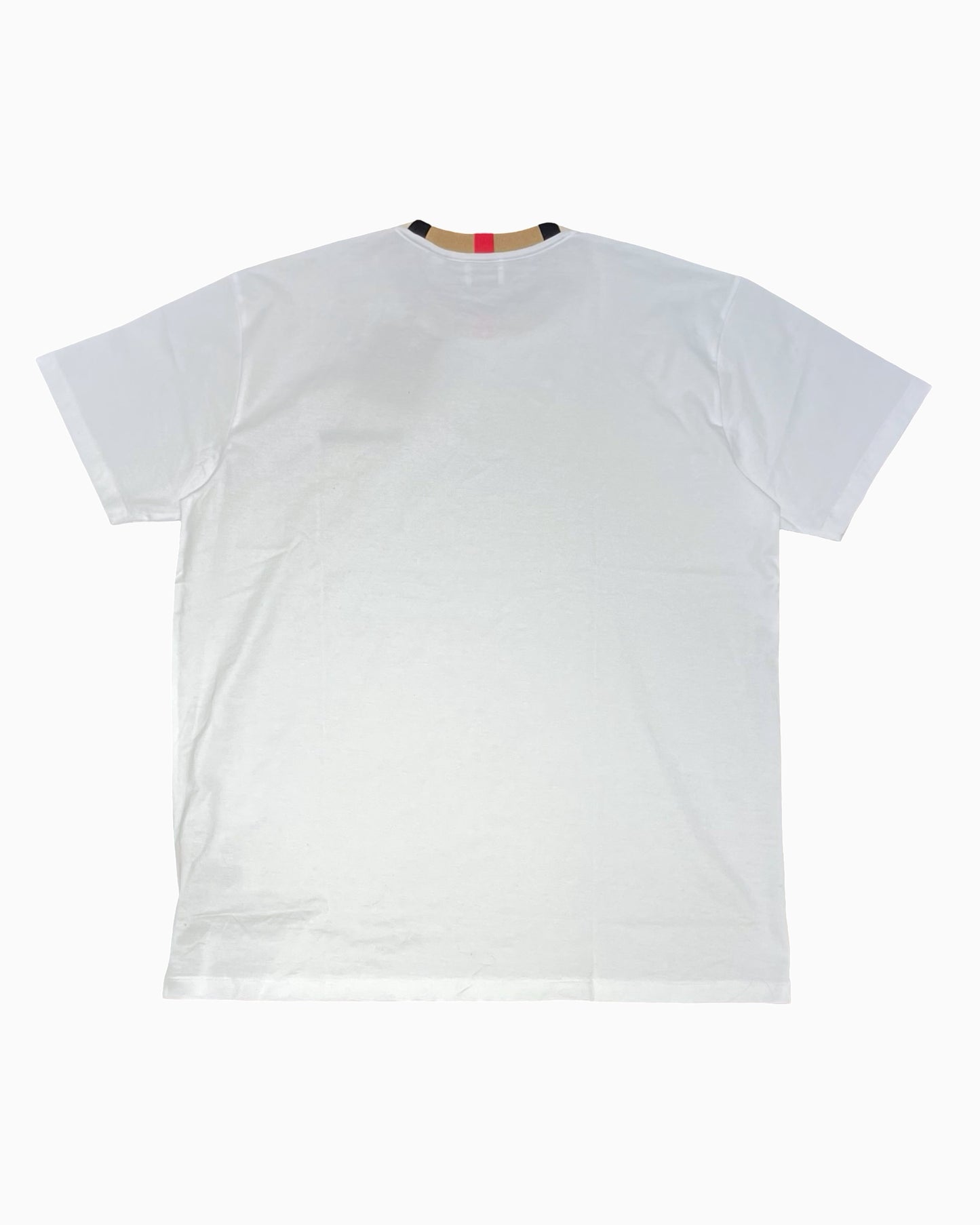 Burberry Vintage Check Collar T-shirt