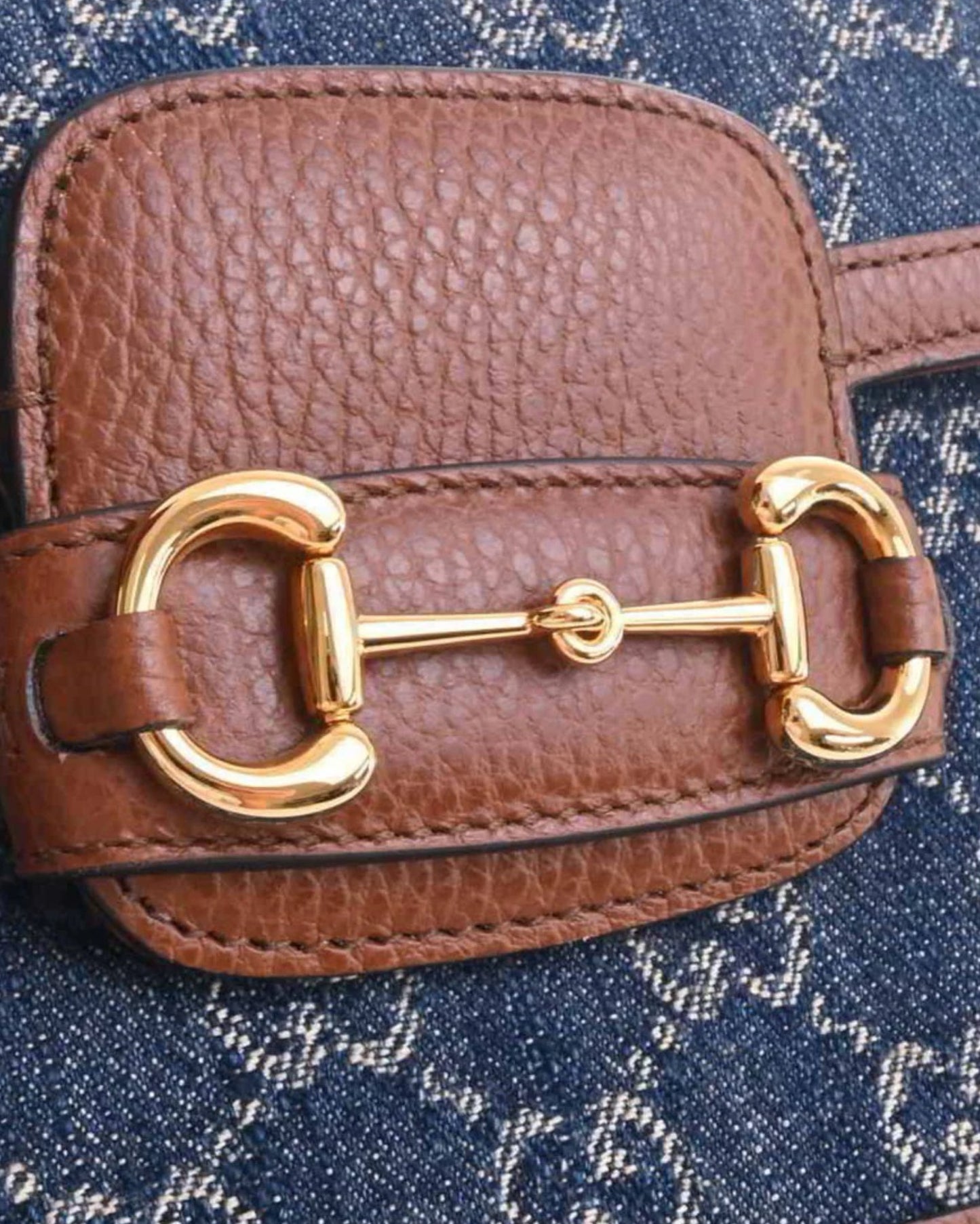Gucci Horsebit 1955 GG Canvas Mini Shoulder Bag