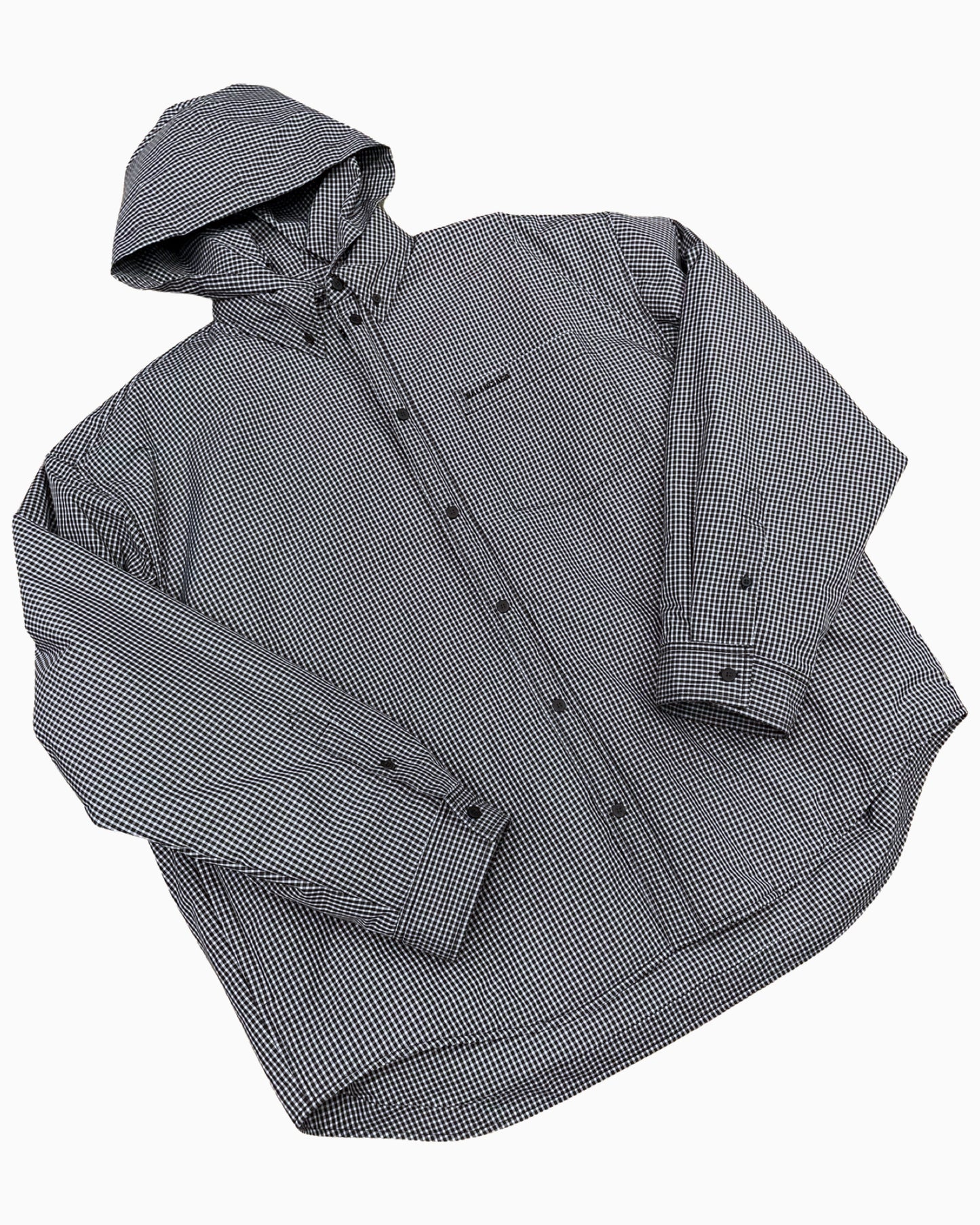 Balenciaga Check Plaid Puffer Jacket