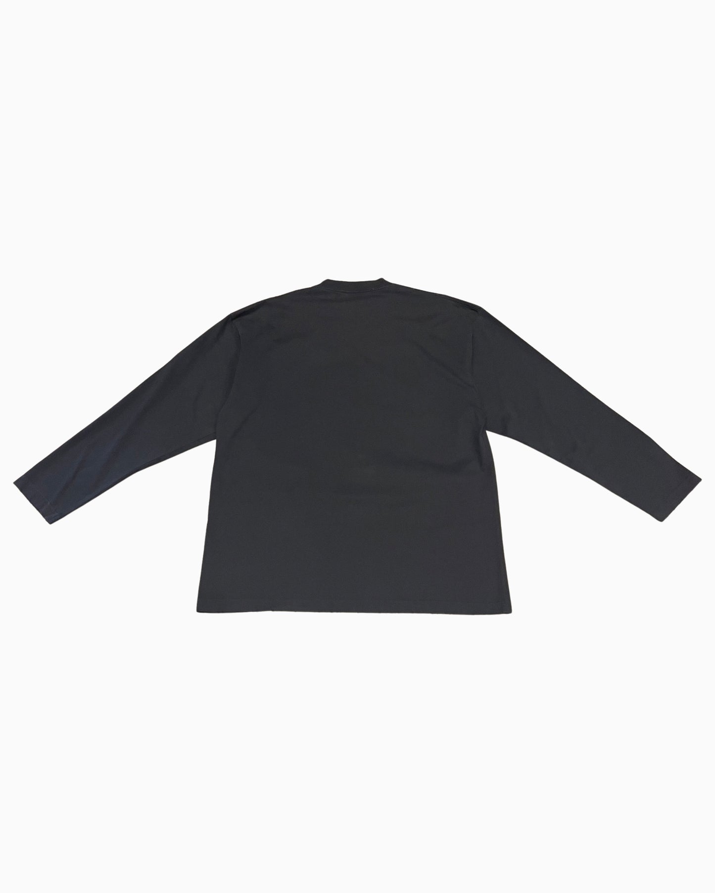 Balenciaga Caps Logo Oversized Longsleeve T-shirt