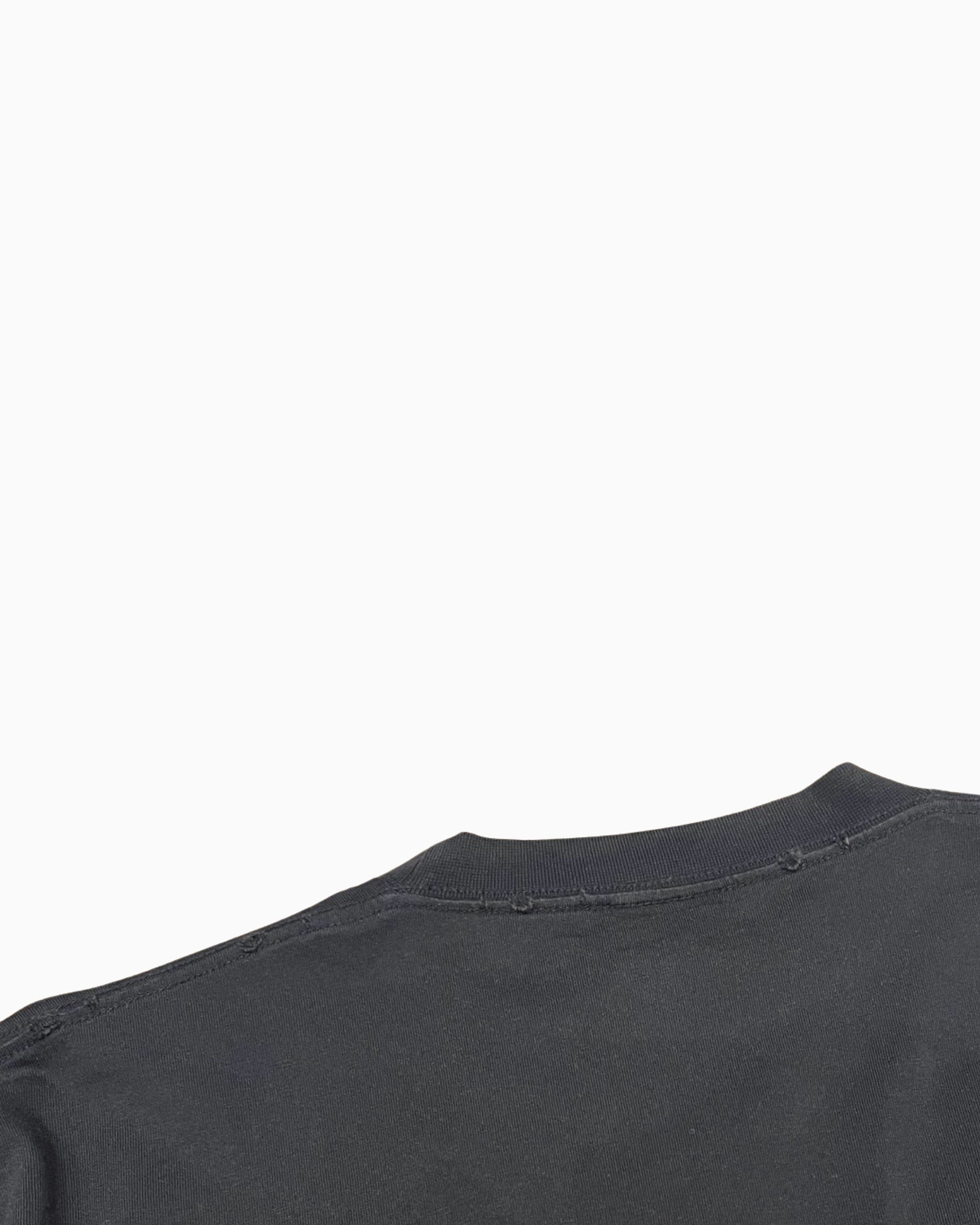 Plain black balenciaga t on sale shirt