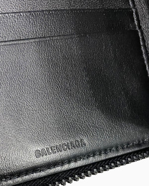 Balenciaga Car Leather Keychain Wallet