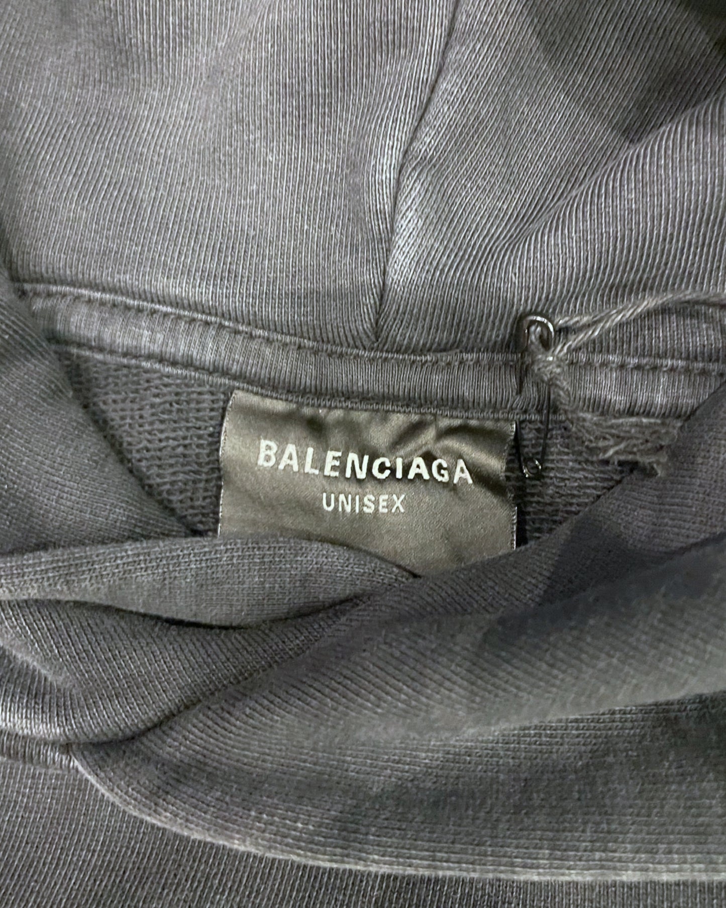 Balenciaga Embroidered Outline Logo Hoodie