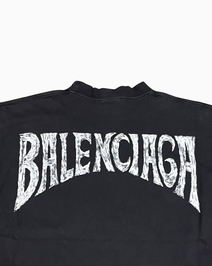 Balenciaga Hand Drawn Logo T-Shirt