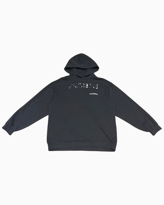 Balenciaga Hand Drawn Logo Hoodie