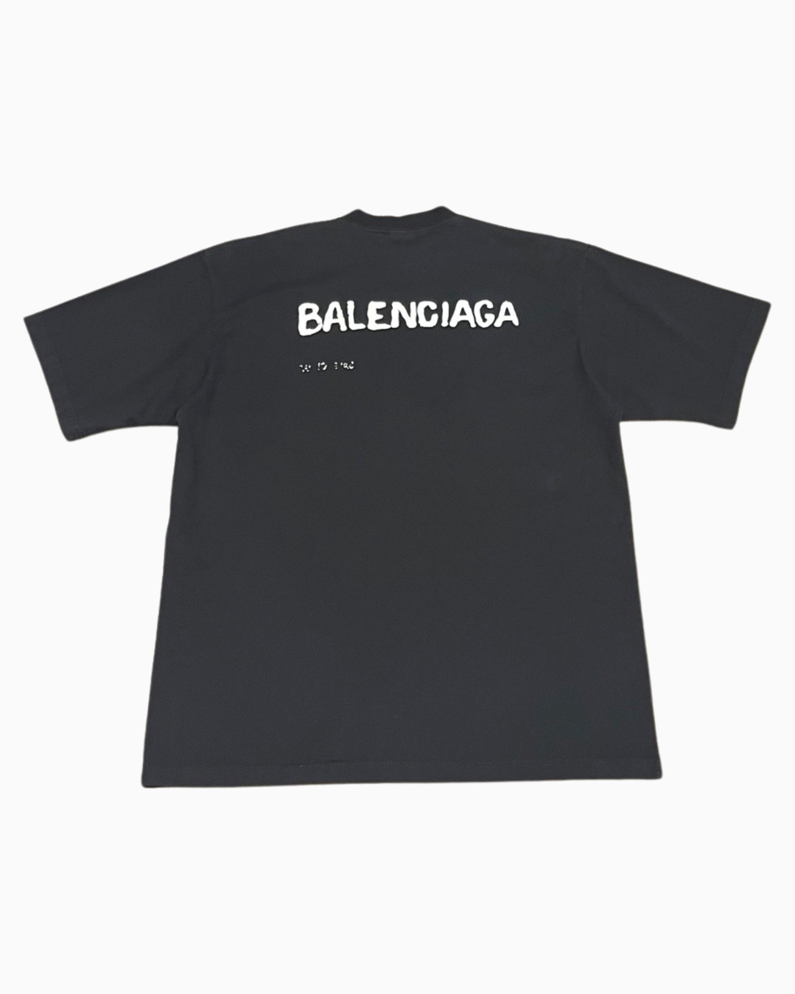 Balenciaga logo-print T-shirt - White