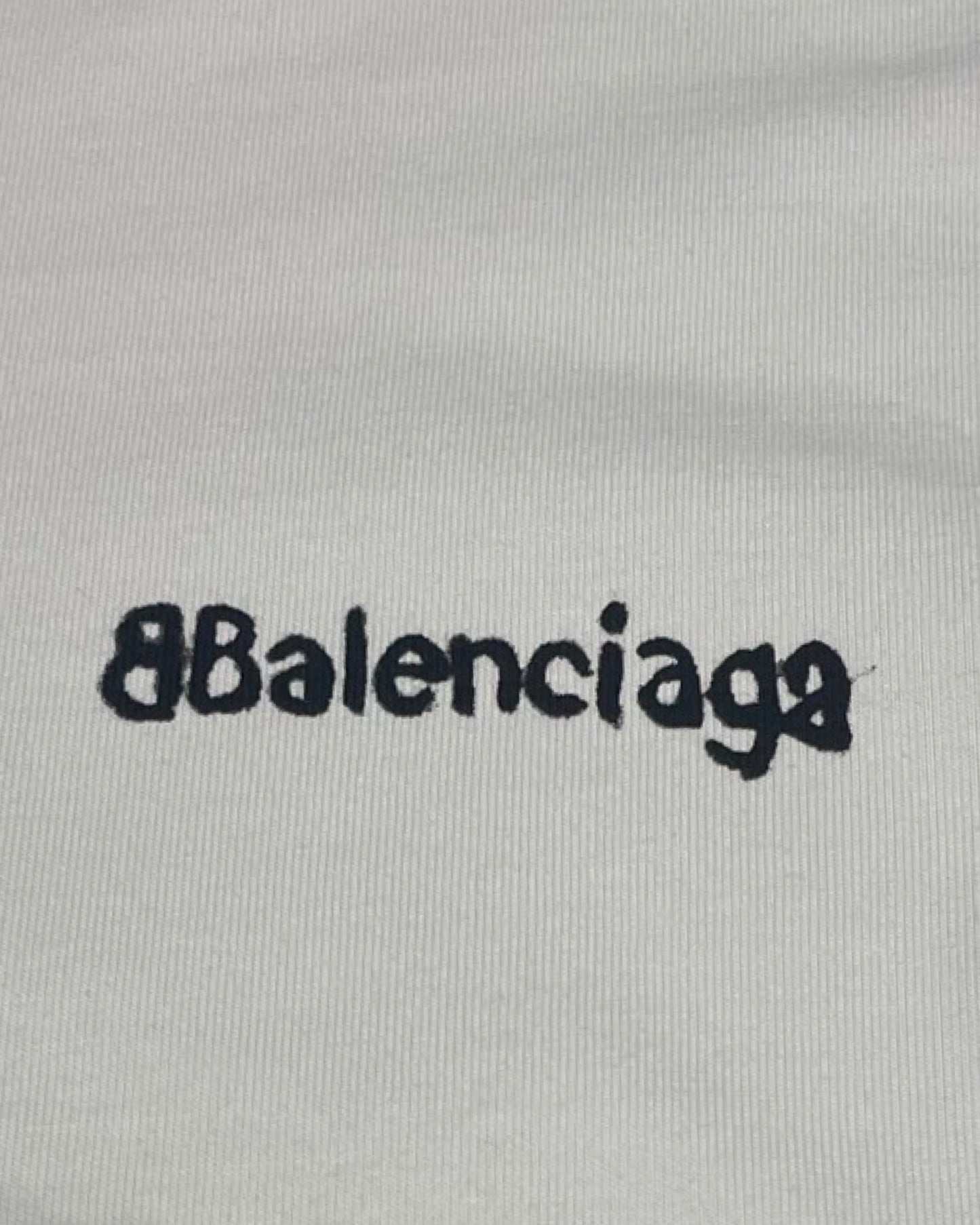 Balenciaga Hand Drawn Logo T-shirt