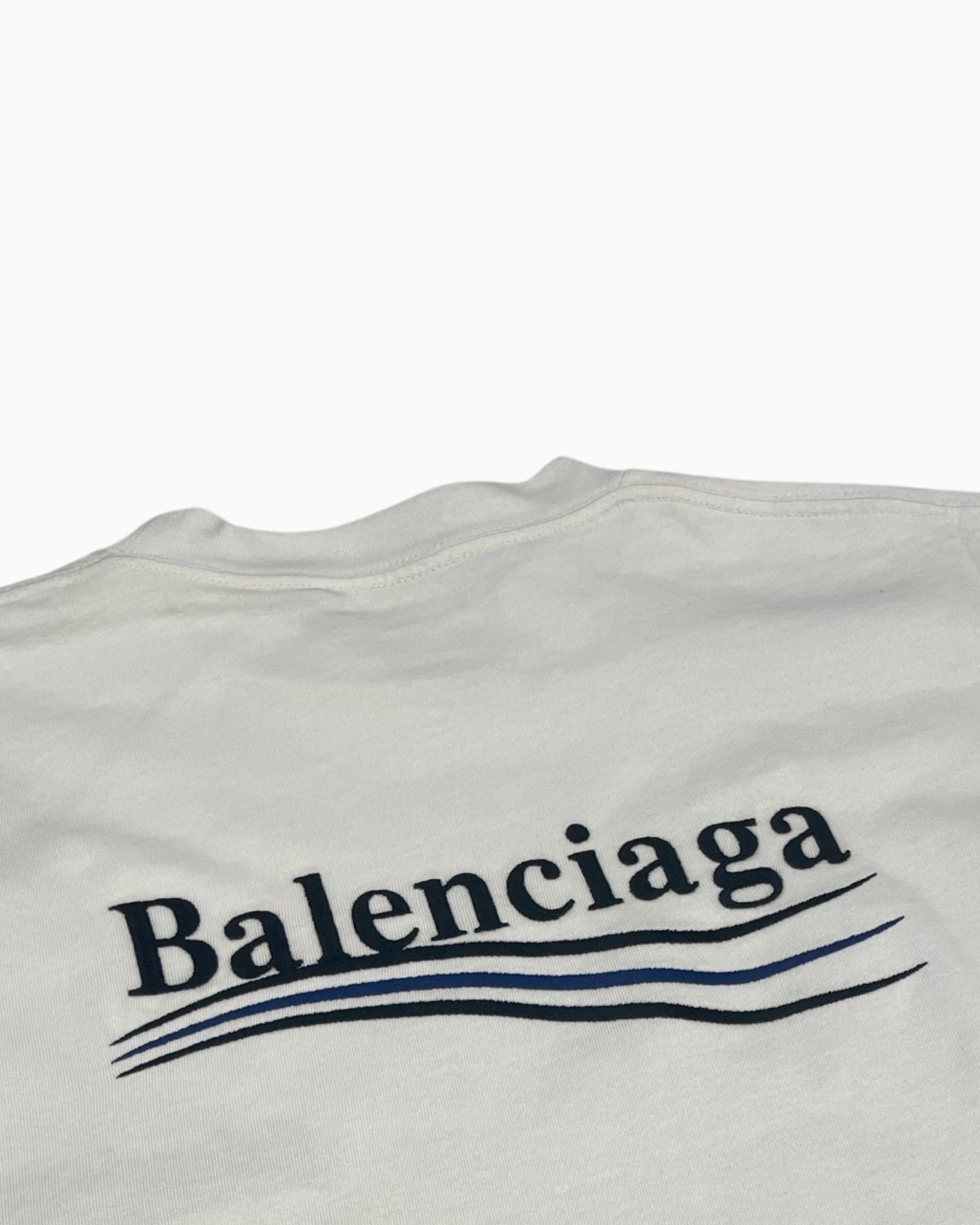 Balenciaga Political Campaign Logo T-Shirt