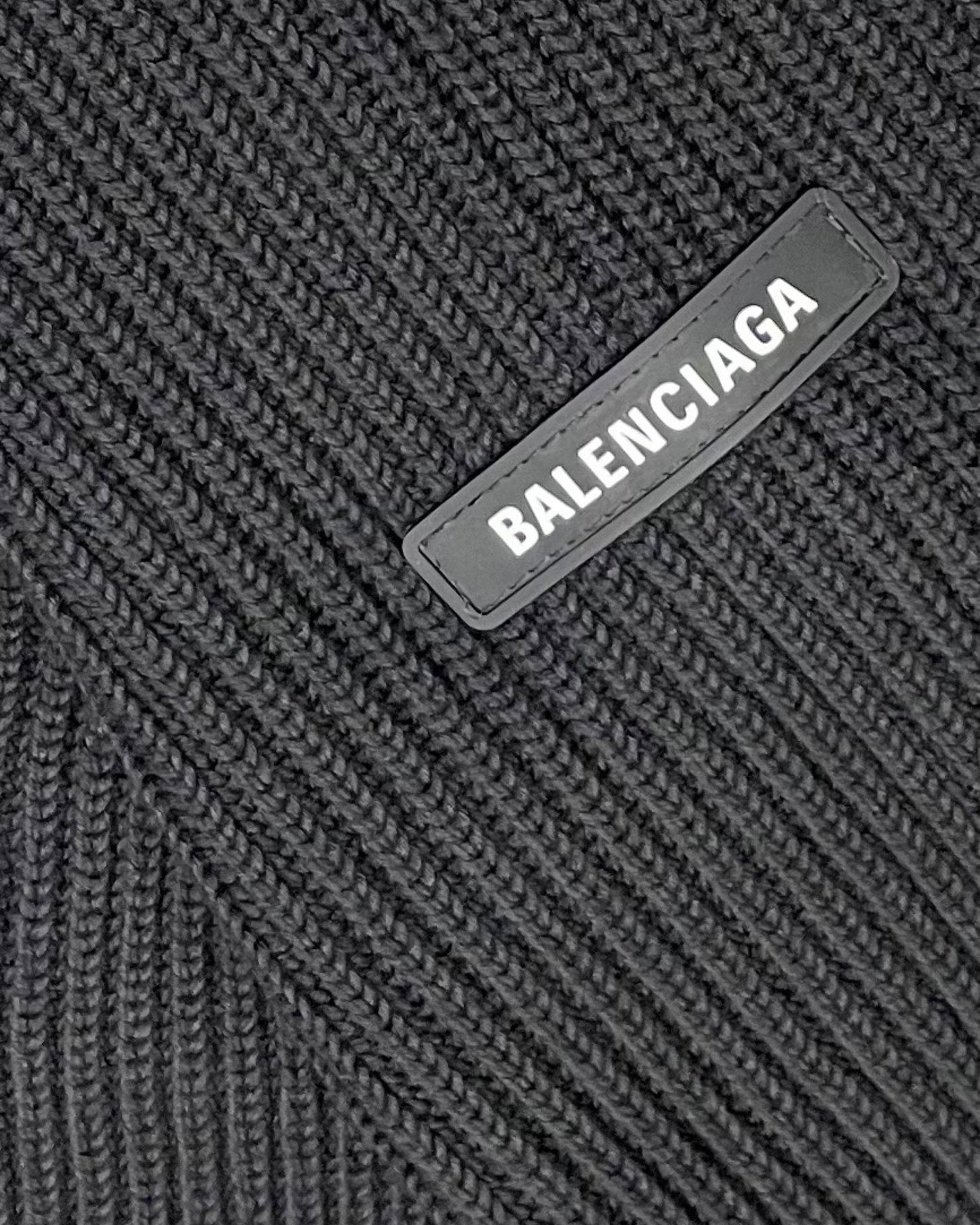 Balenciaga Unity Sports Layered Knitted Zip-Up Hoodie