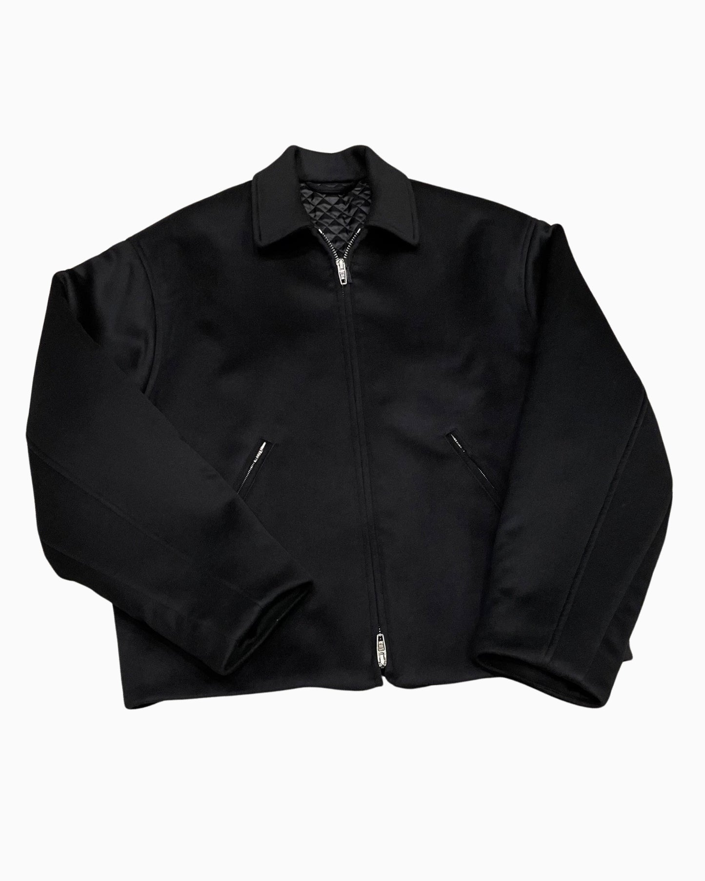 Balenciaga Wool and Cashmere Harrington Jacket