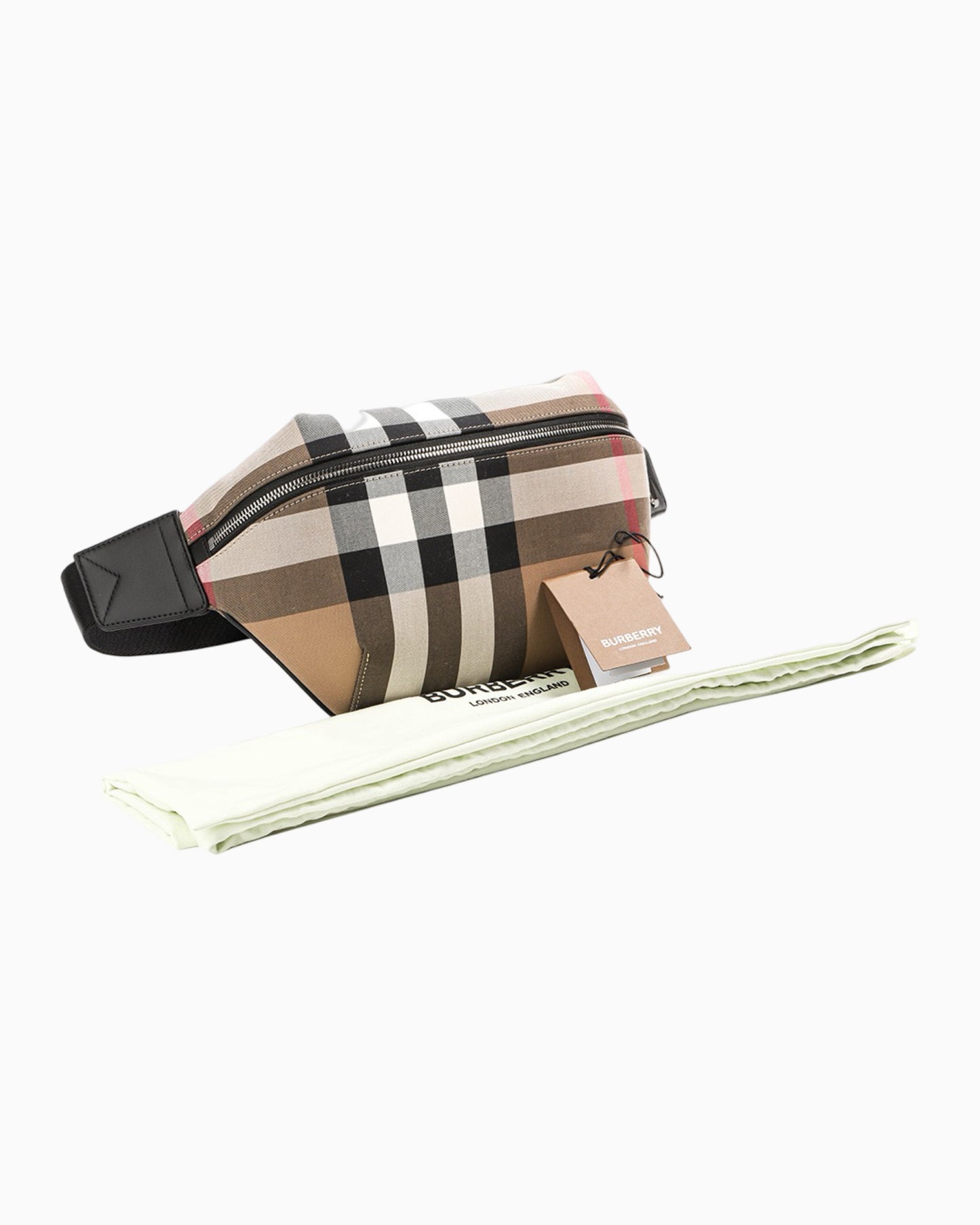 Burberry Check Print Belt Bag