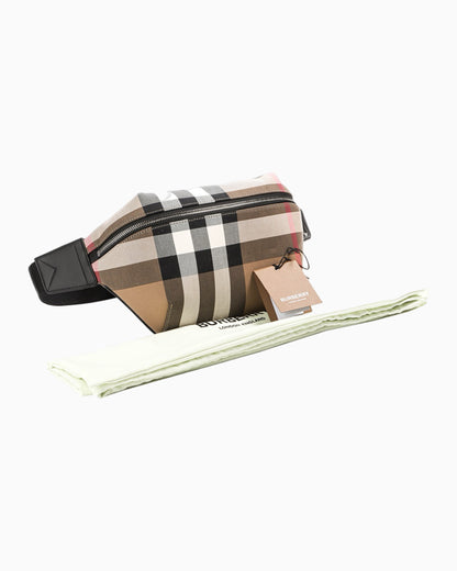 Burberry Check Print Belt Bag