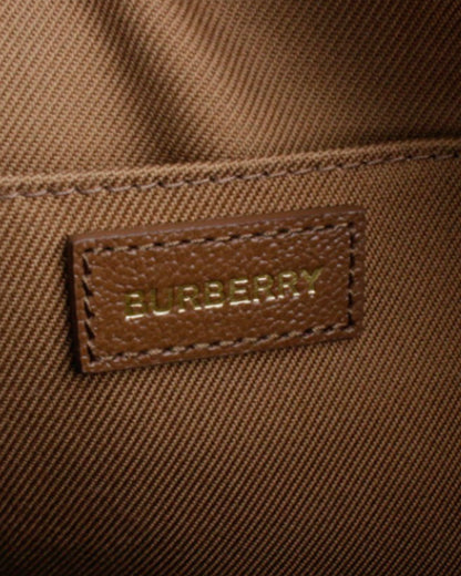 Burberry Check Print Camera Bag Large