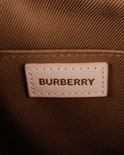 Burberry Check Print Camera Bag Large