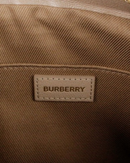 Burberry Check Print Camera Bag Small