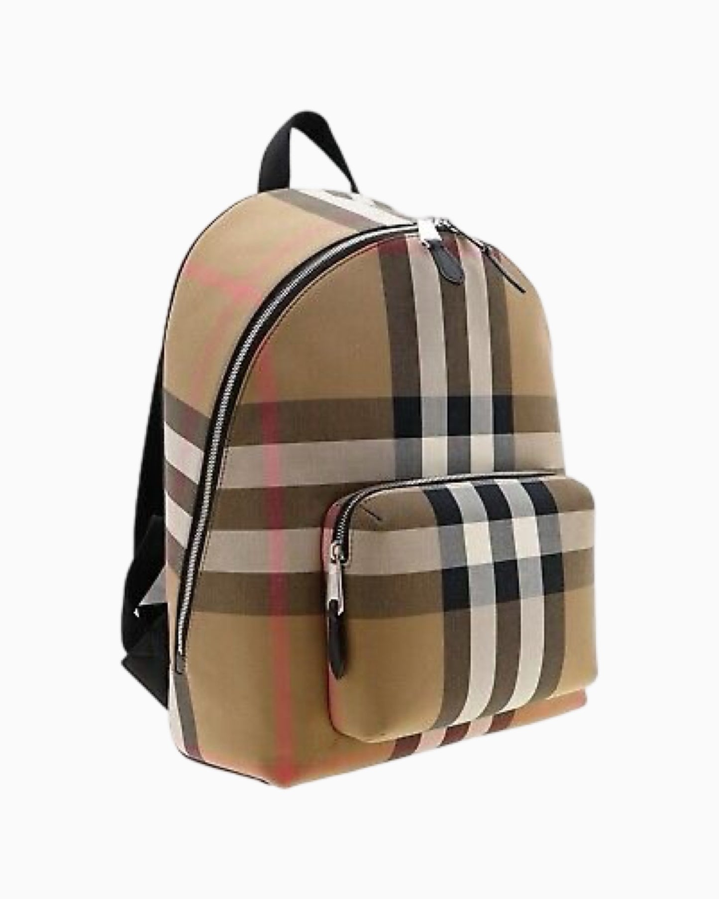 Burberry Check Print Backpack