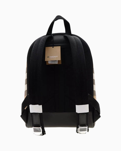 Burberry Check Print Backpack