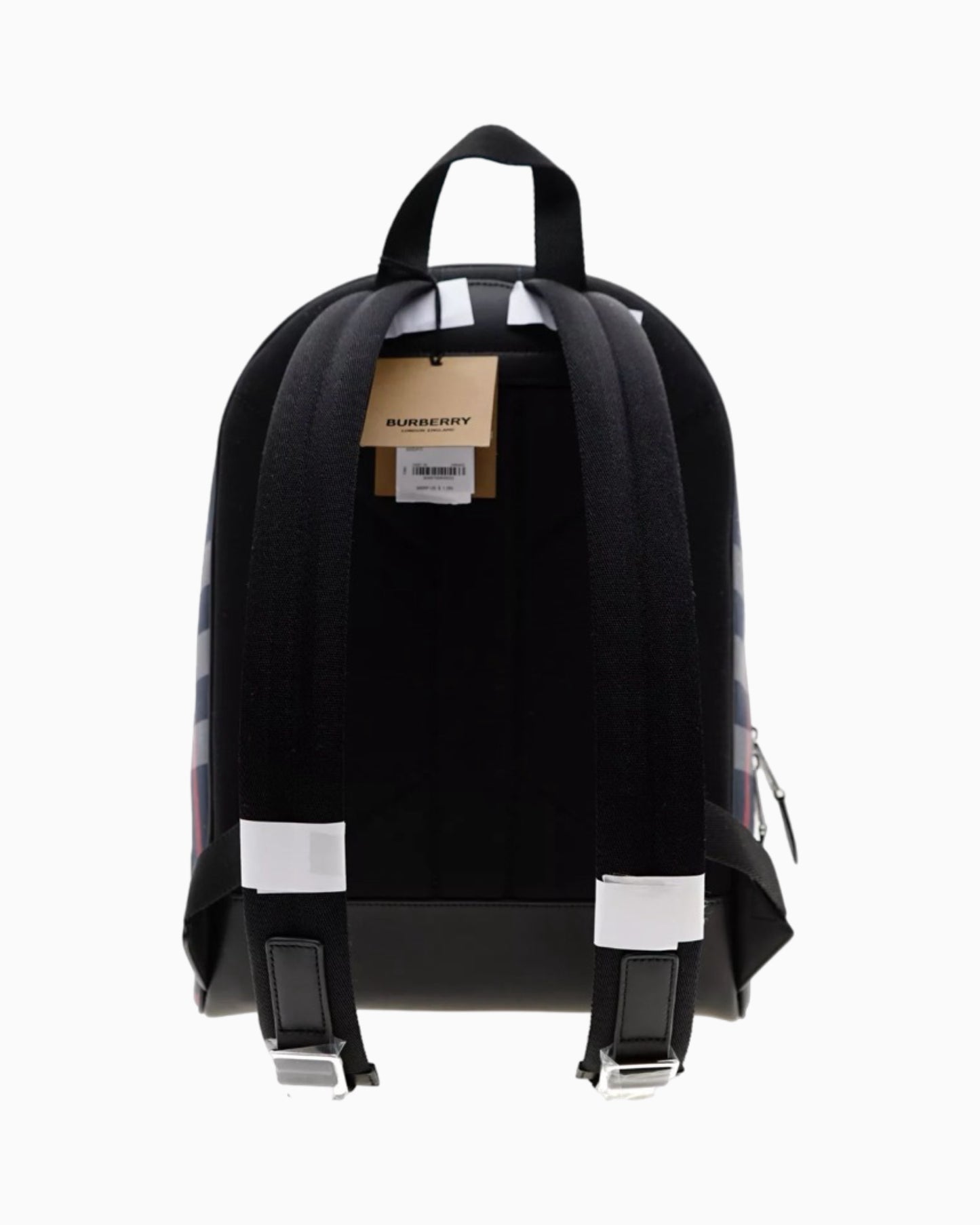 Burberry Check Print Backpack