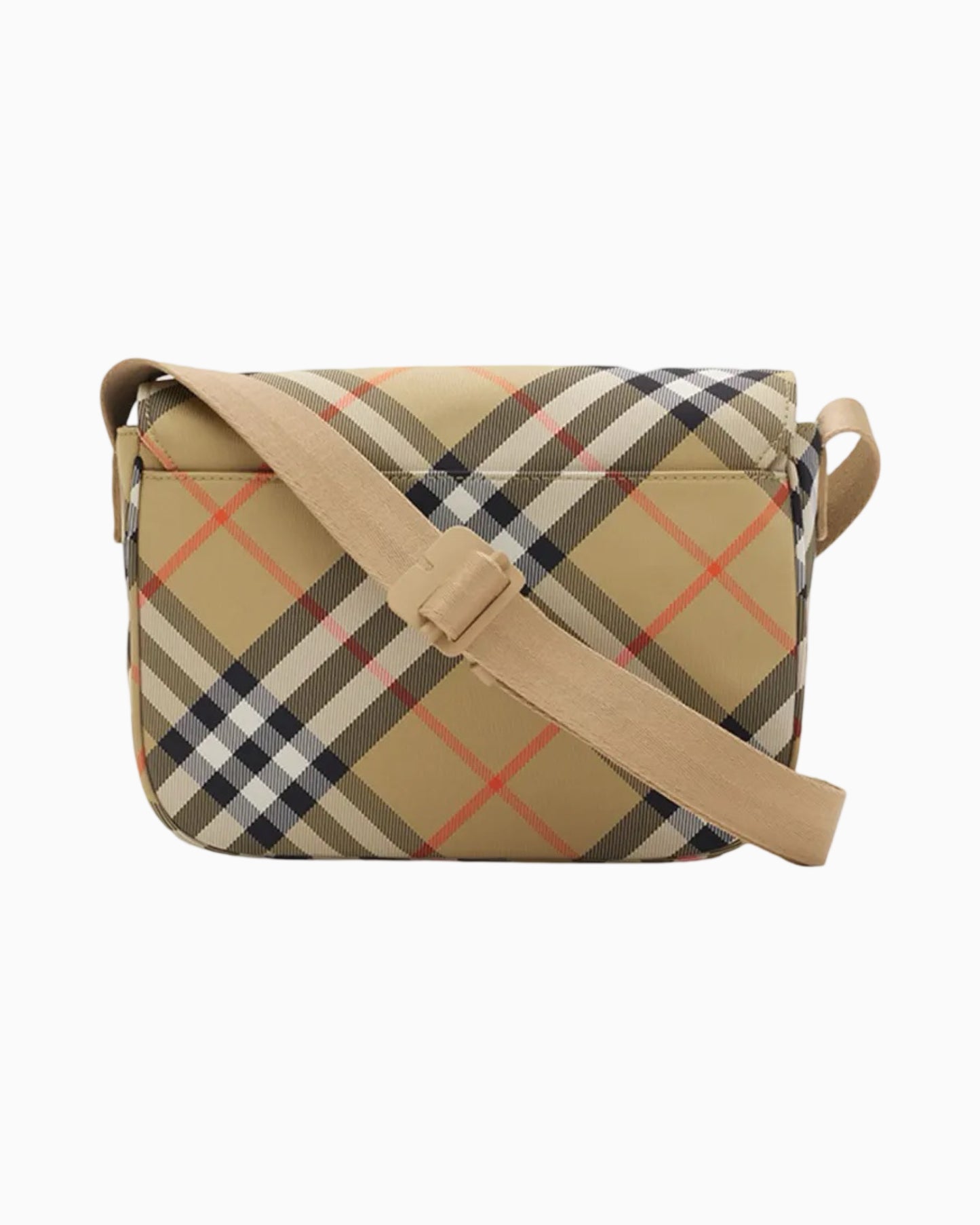 Burberry Check Print Messenger Bag