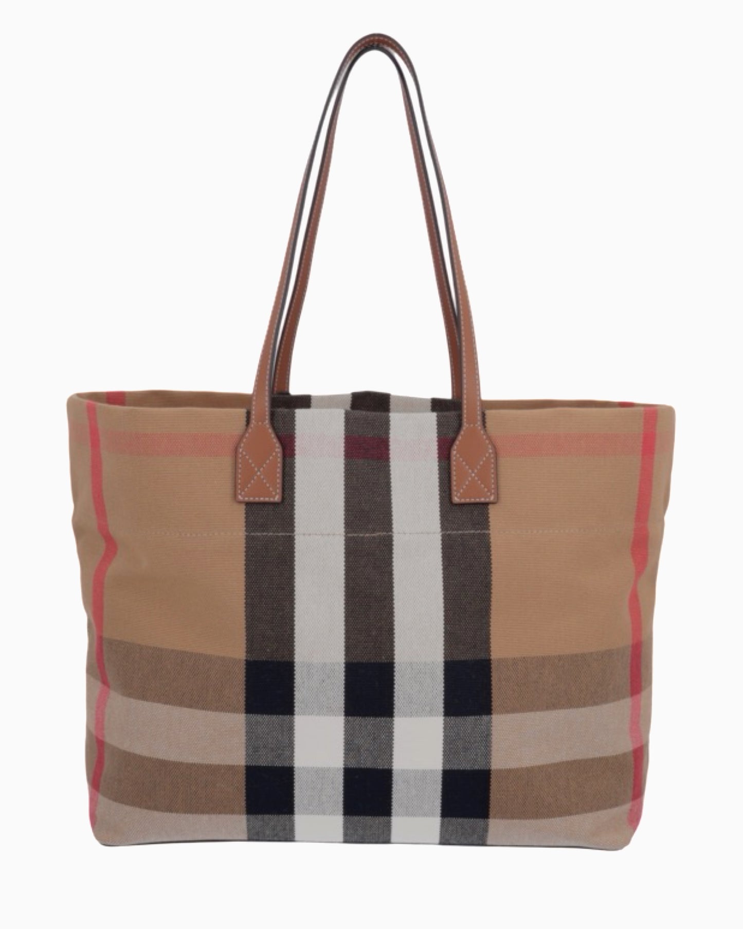 Burberry London Check Print Tote Bag