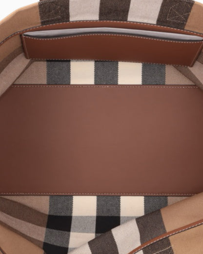 Burberry London Check Print Tote Bag