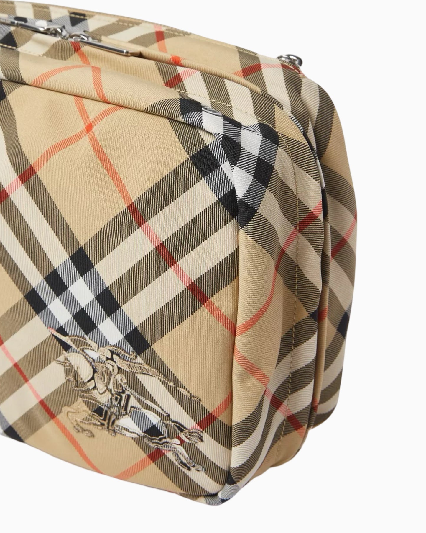 Burberry Check Print Travel Wash Bag