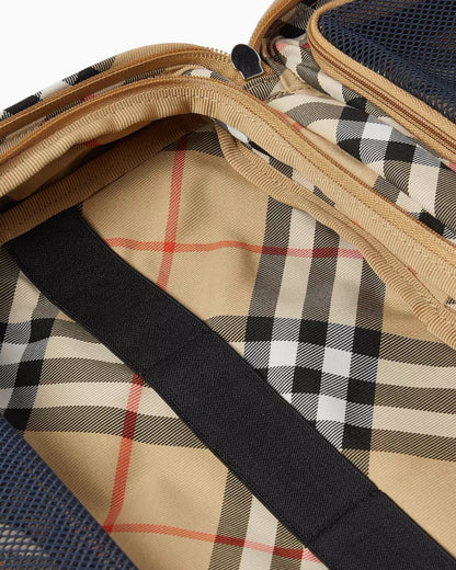 Burberry Check Print Travel Wash Bag