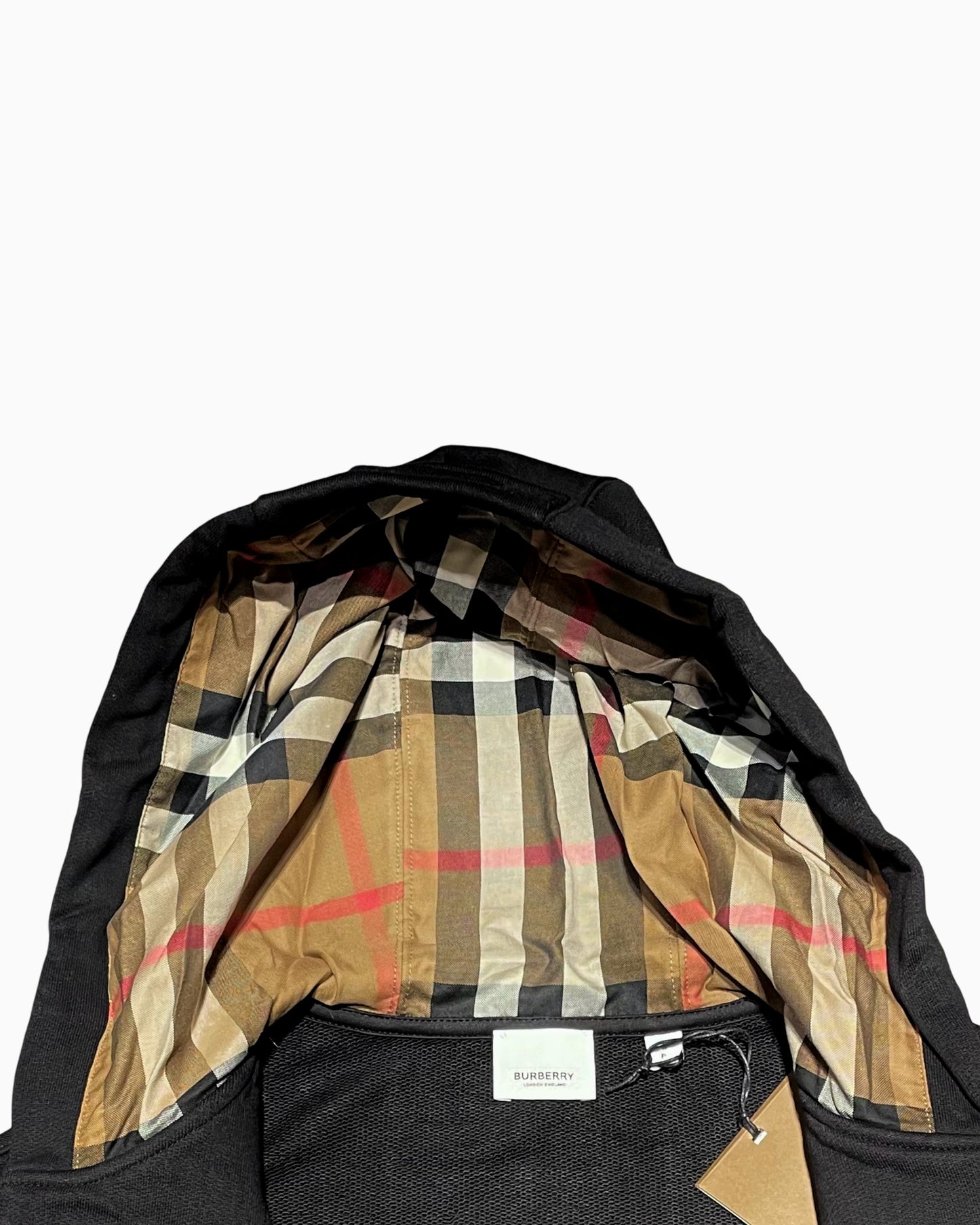 Burberry Vintage Check Zip Up Hoodie