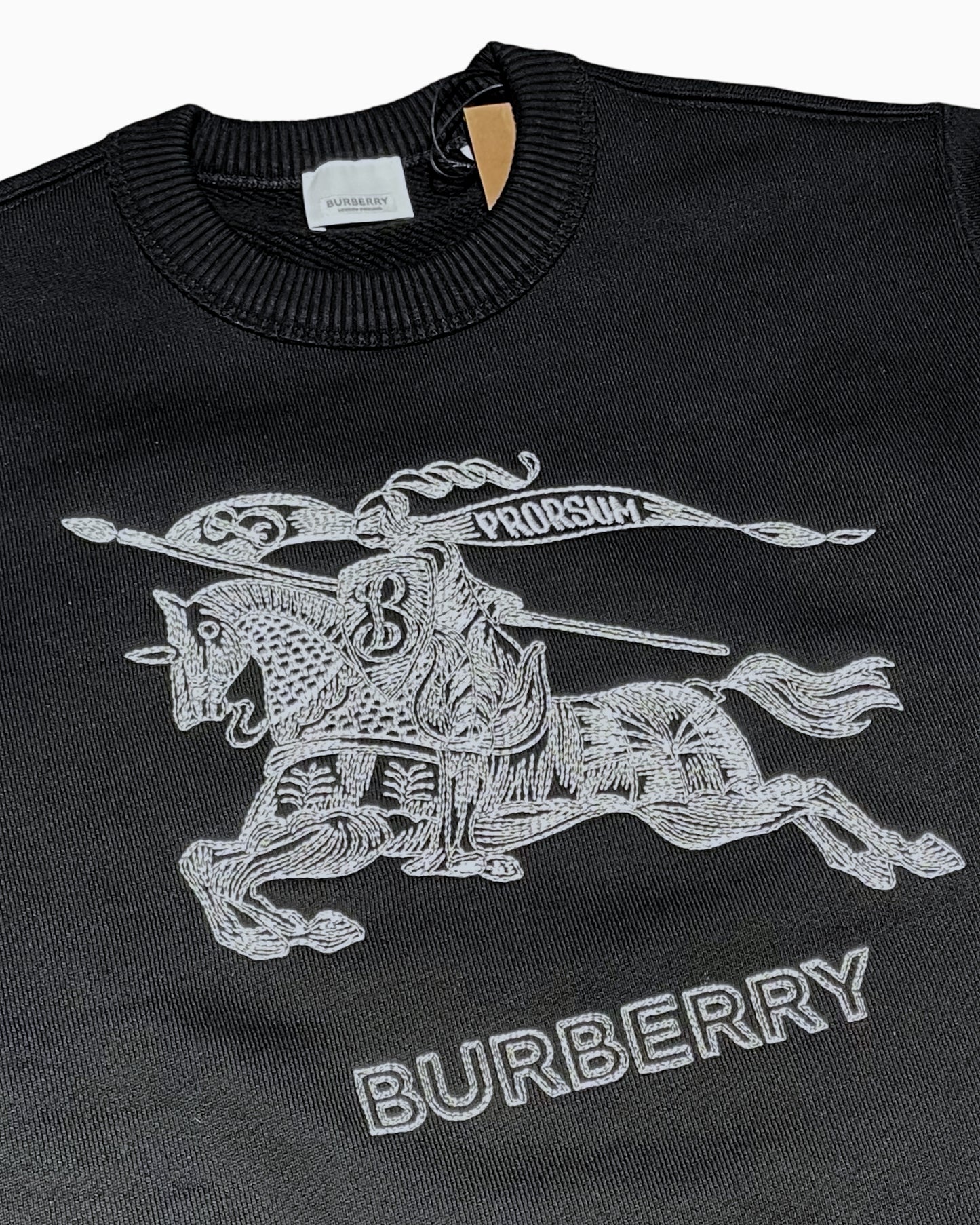 Burberry EKD Embroidered Logo Sweater