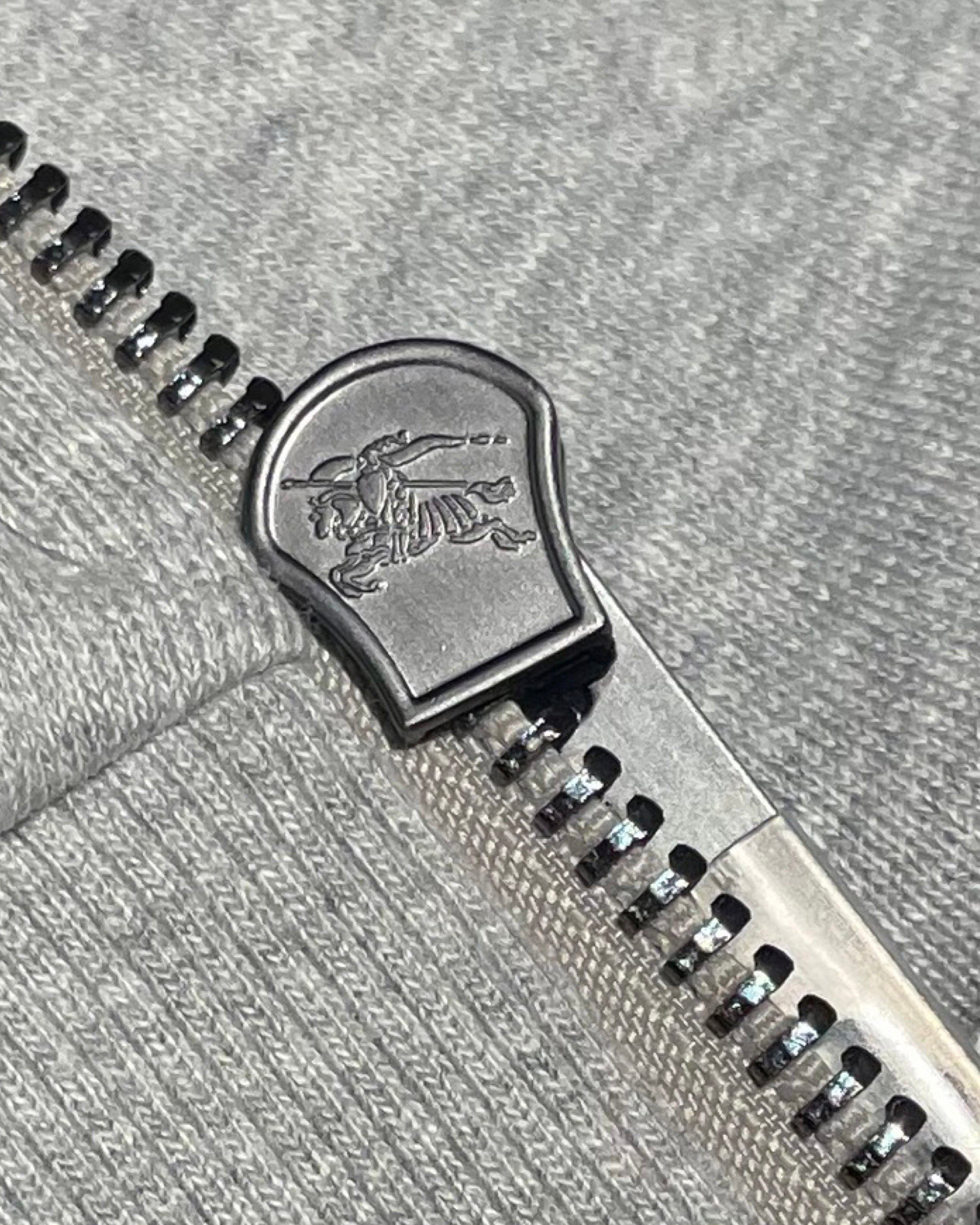 Burberry cheap hoodie silver