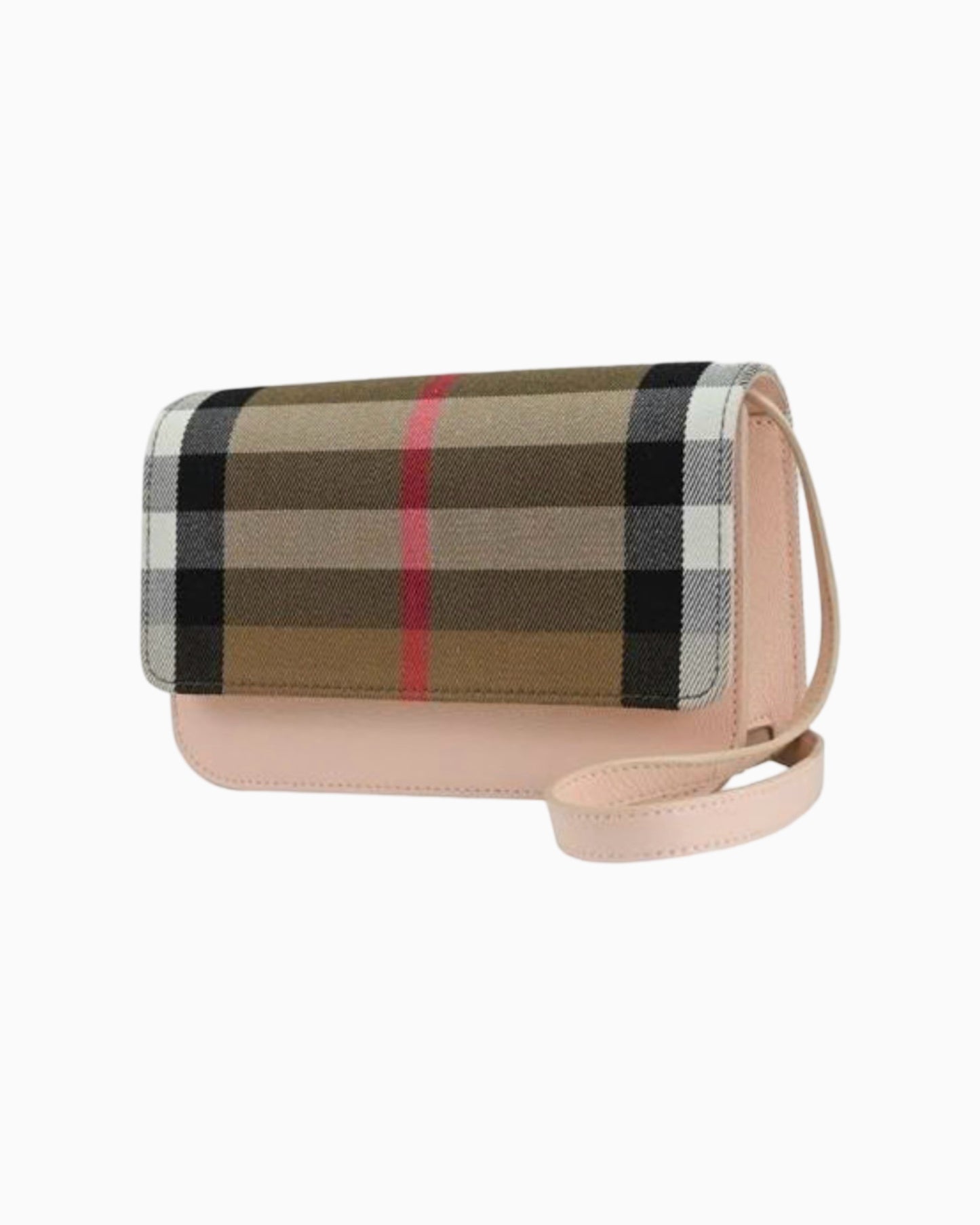 Burberry Check Print Messenger Bag