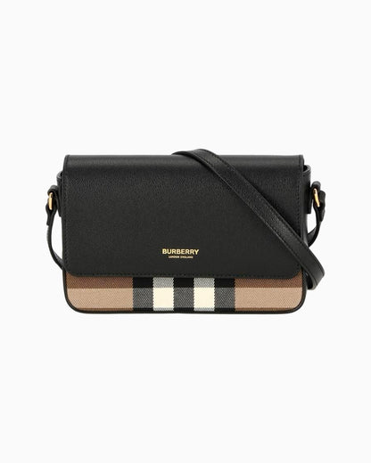 Burberry Check Print Shoulder Bag