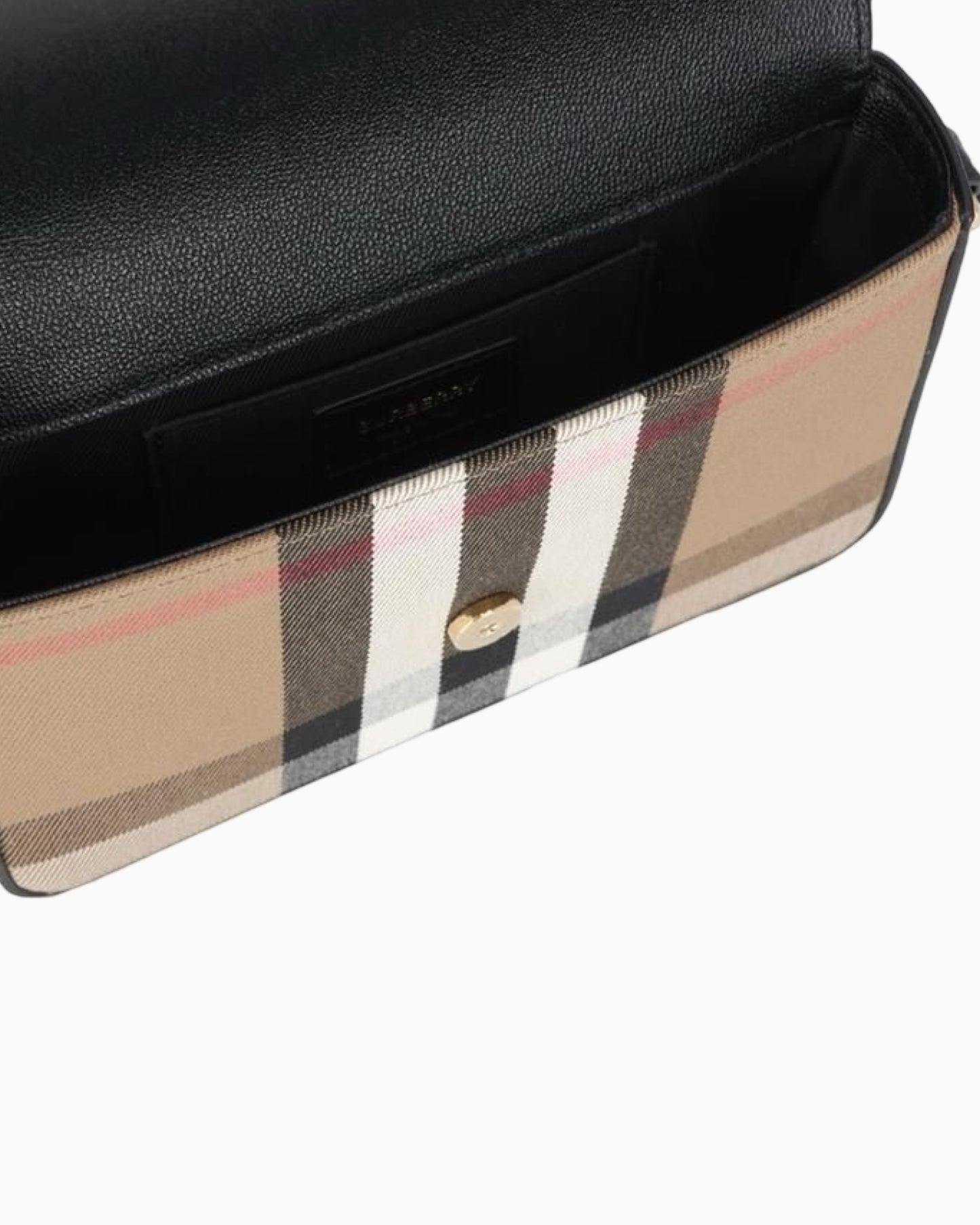 Burberry Check Print Shoulder Bag