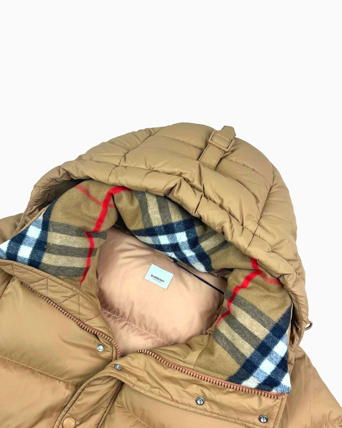 Burberry Nylon Puffer Down Parka Jacket