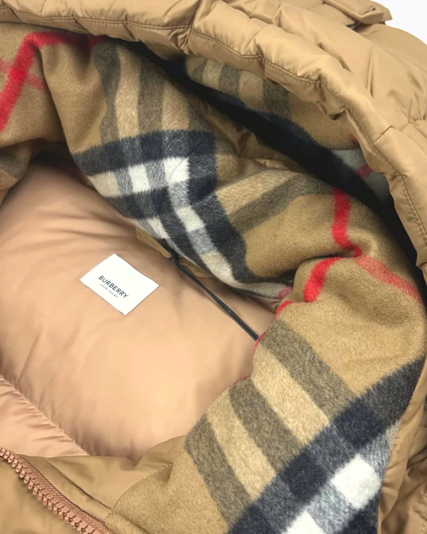 Burberry Nylon Puffer Down Jacket