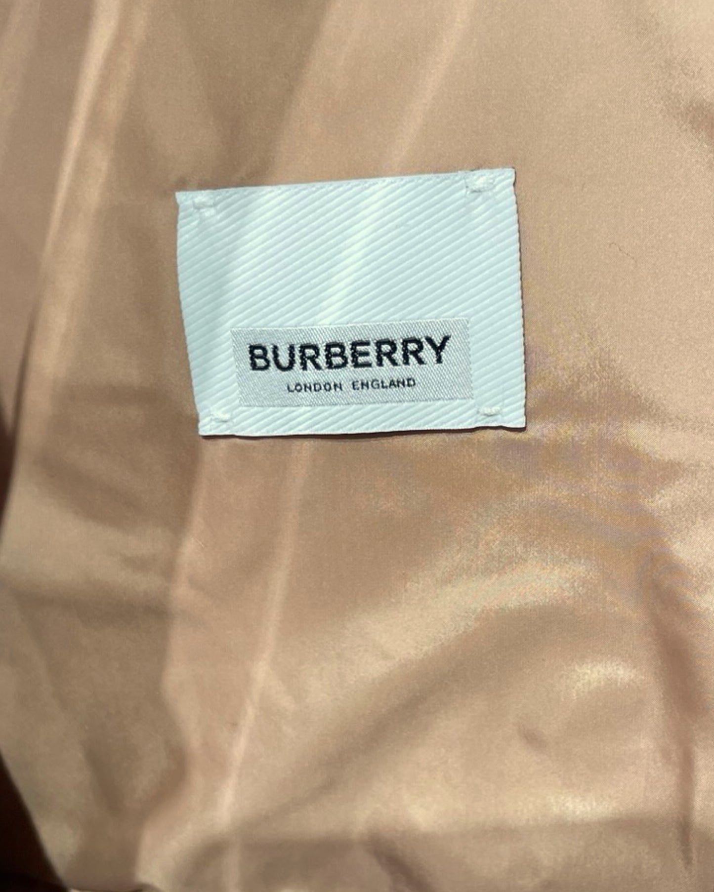 Burberry Nylon Puffer Down Parka Jacket