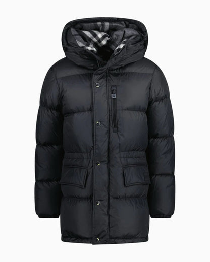 Burberry Nylon Puffer Down Parka Jacket