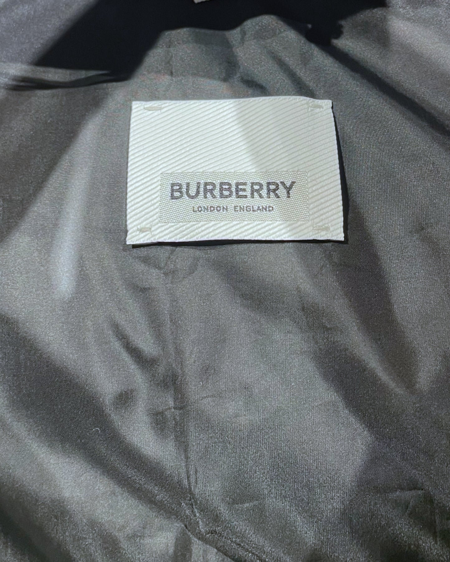 Burberry Nylon Puffer Down Parka Jacket