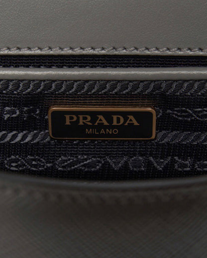 Prada Saffiano Leather Envelope Shoulder Bag