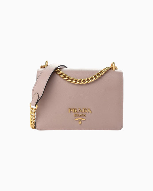 Prada Saffiano Leather Shoulder Bag