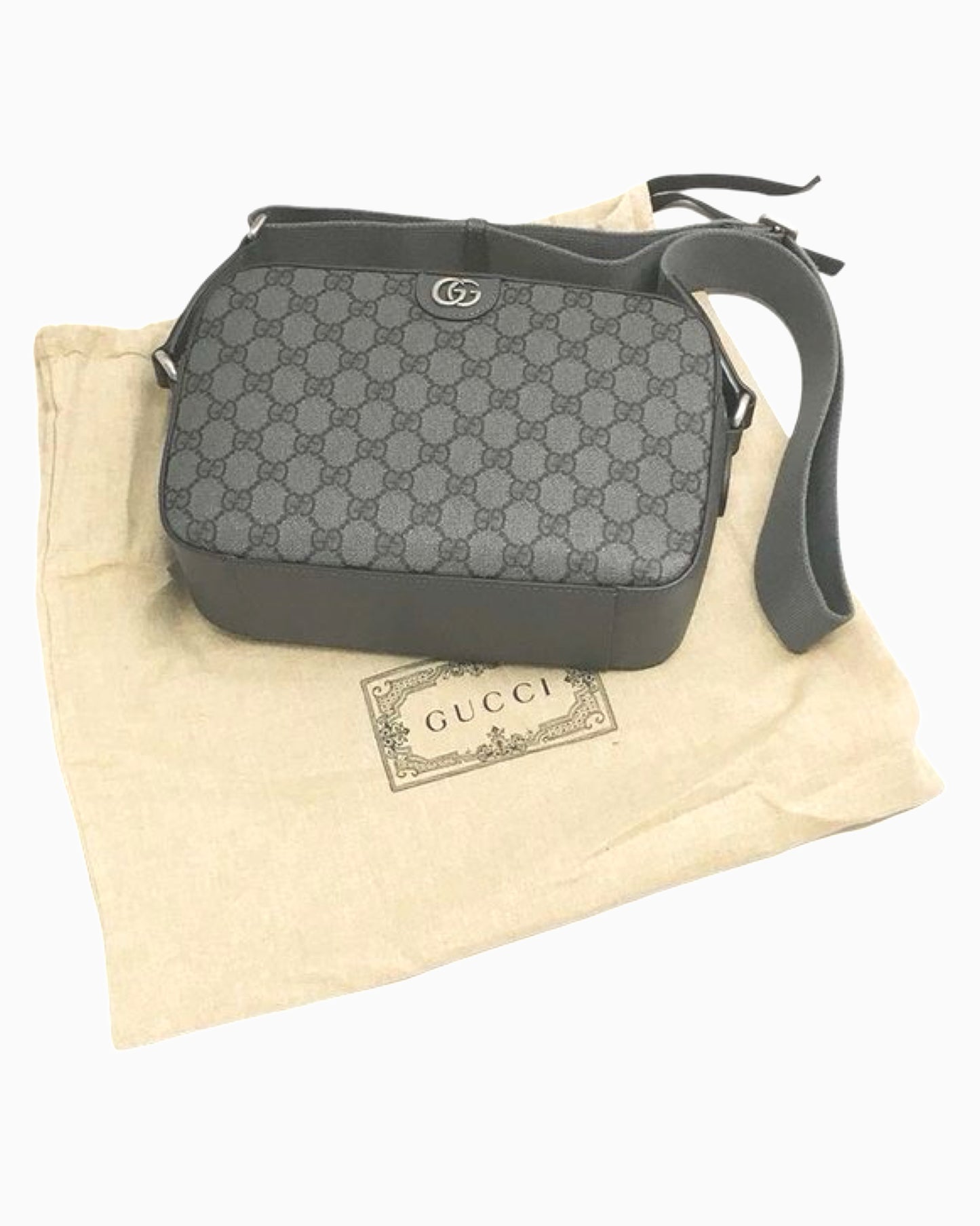 Gucci Ophidia GG Canvas Camera Shoulder Bag