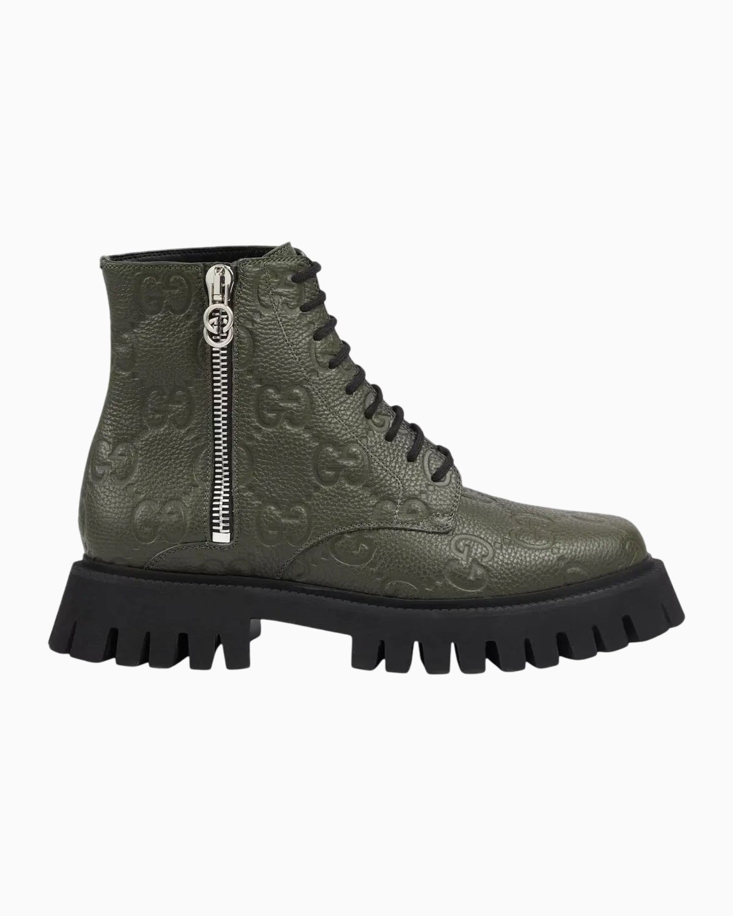 Gucci GG Leather Boots