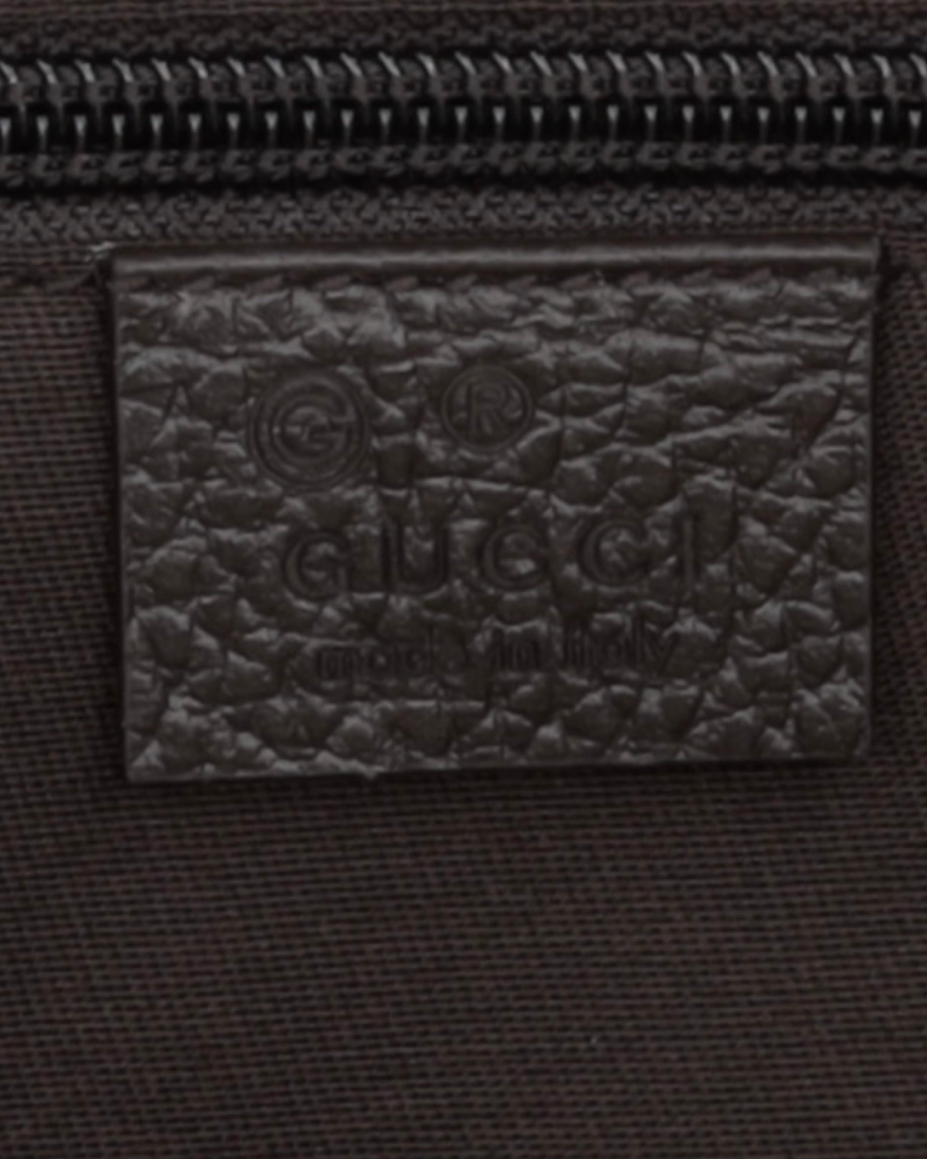 Gucci Navy Supreme Web Barrel Duffle Bag 1020g52
