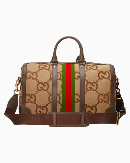 Gucci GG Jumbo Canvas Duffle Bag