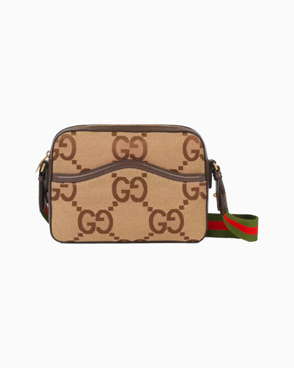 Gucci GG Jumbo Canvas Messenger Bag