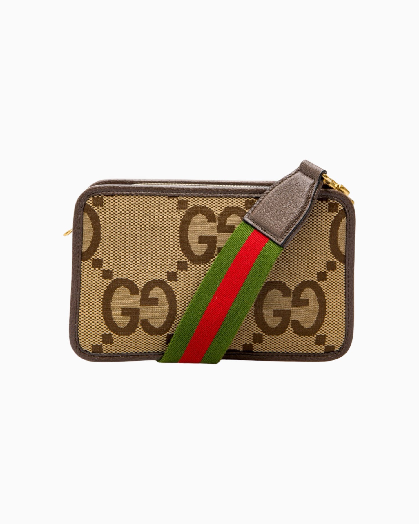 Gucci GG Jumbo Canvas Messenger Bag