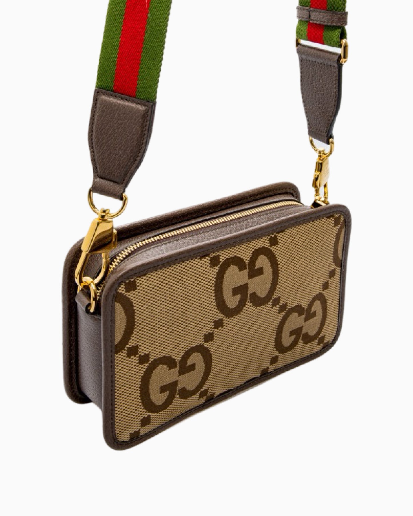 Gucci GG Jumbo Canvas Messenger Bag