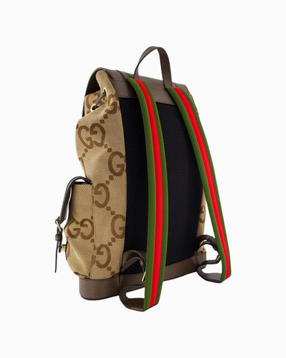 Gucci GG Jumbo Canvas Backpack