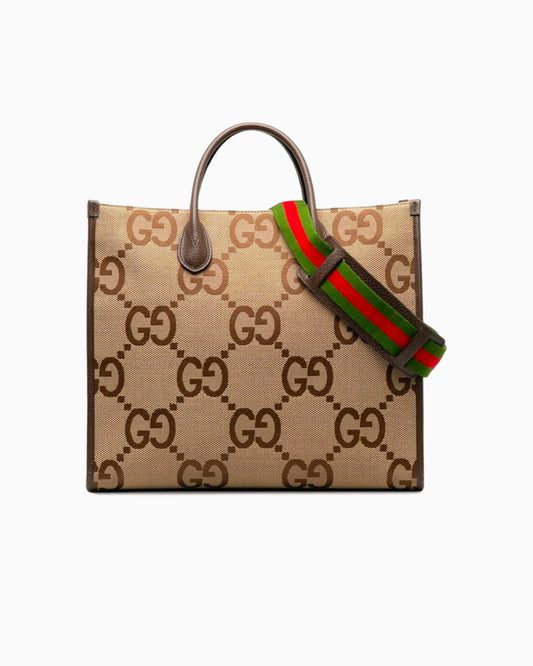 Gucci GG Jumbo Canvas Tote Bag