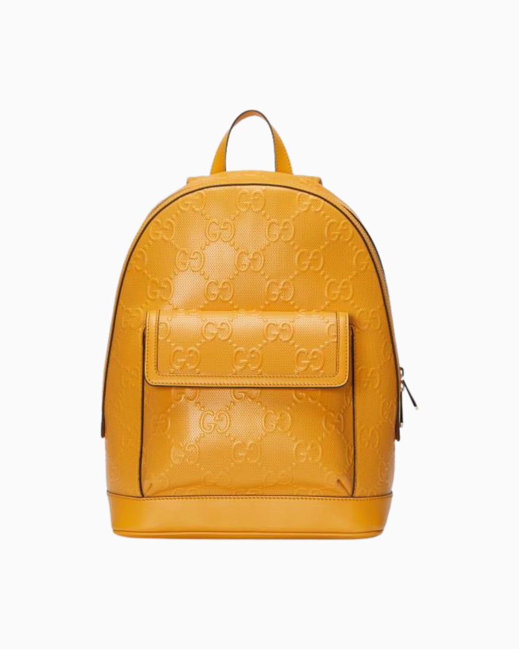 Gucci Green GG Embossed Leather Backpack, myGemma